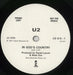 U2 Album Sampler 5 UK Promo 7" vinyl single (7 inch record / 45) U-207AL12347