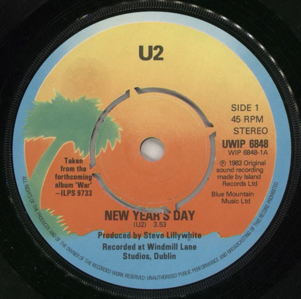 U2 New Year's Day - Double Pack - EX UK 7" vinyl single (7 inch record / 45) U-207NE545488