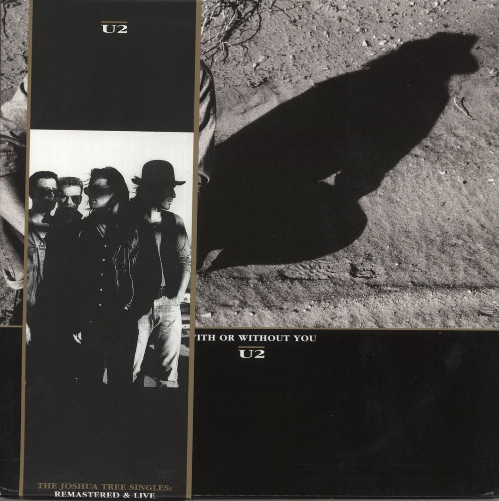 U2 The Joshua Tree Singles: Remastered & Live UK 10" vinyl single (10 inch record) U2COM12