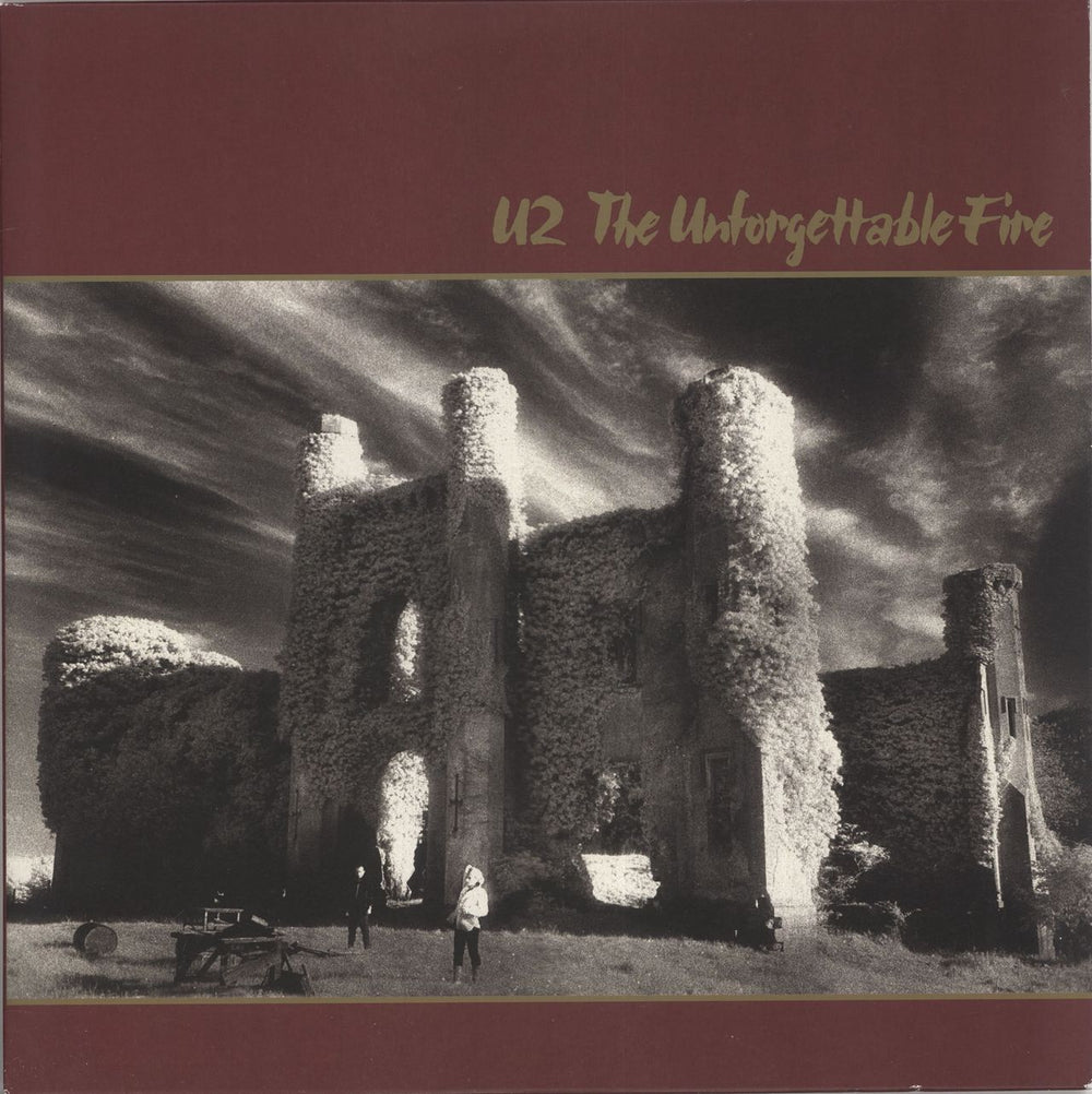 U2 The Unforgettable Fire - 180gm UK vinyl LP album (LP record) 1792416