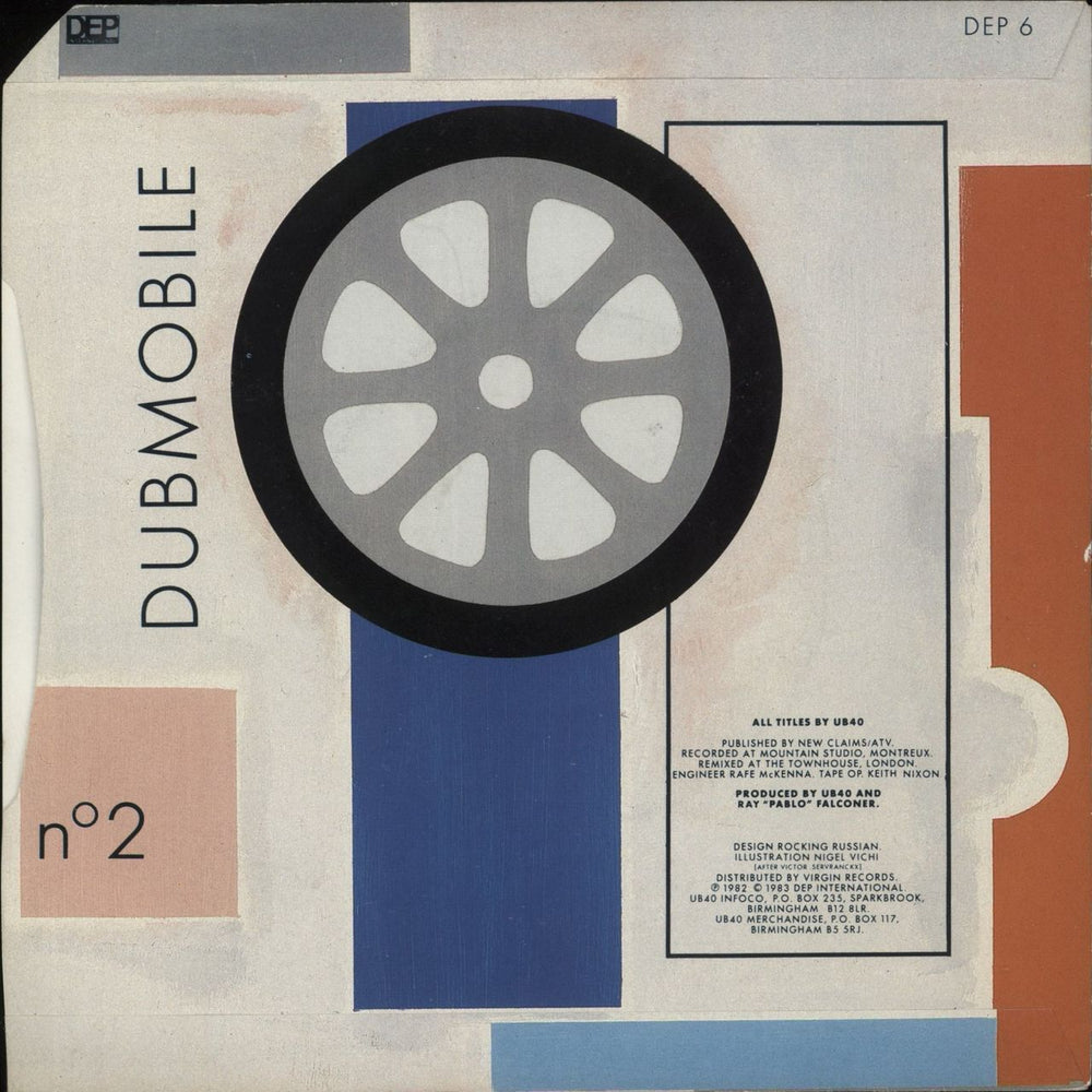 UB40 I've Got Mine - Inj UK 7" vinyl single (7 inch record / 45)