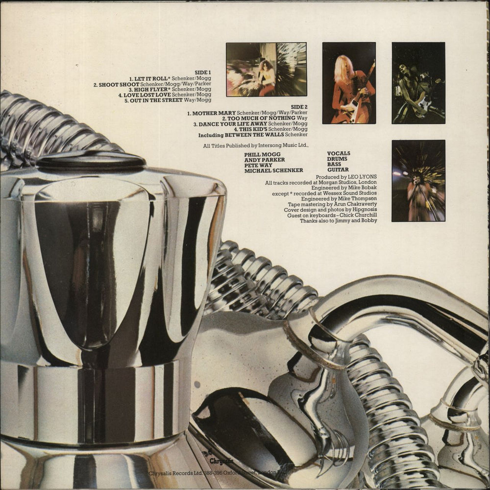 UFO Force It UK vinyl LP album (LP record)