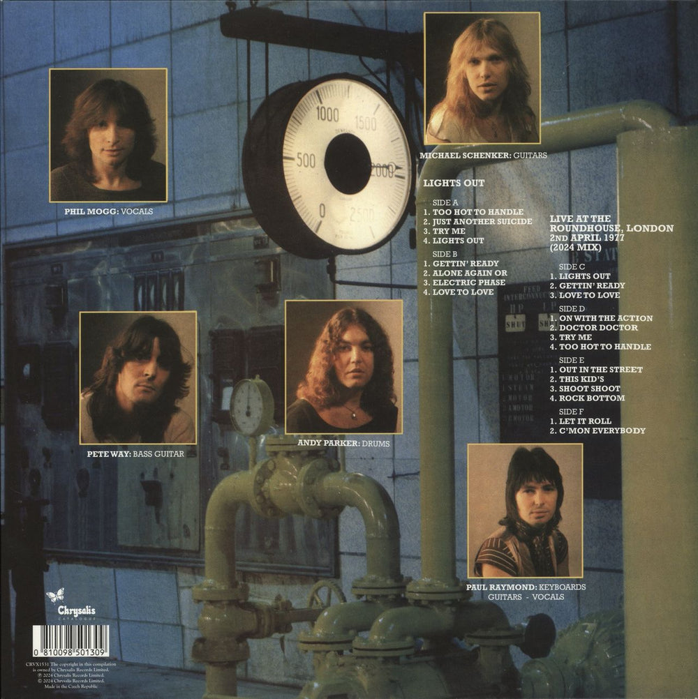 UFO Lights Out - 180gm UK 3-LP vinyl record set (Triple LP Album) 810098501309