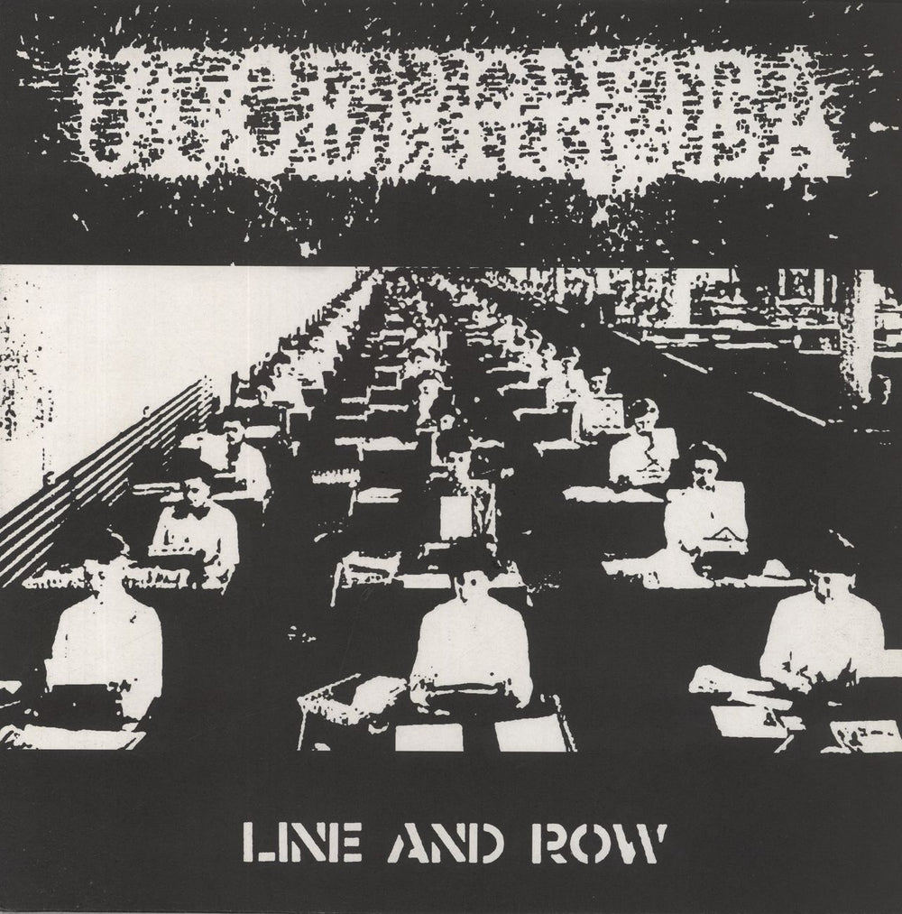 Ulcerrhoea Line And Row - Red Vinyl Brazilian vinyl LP album (LP record) BCH010