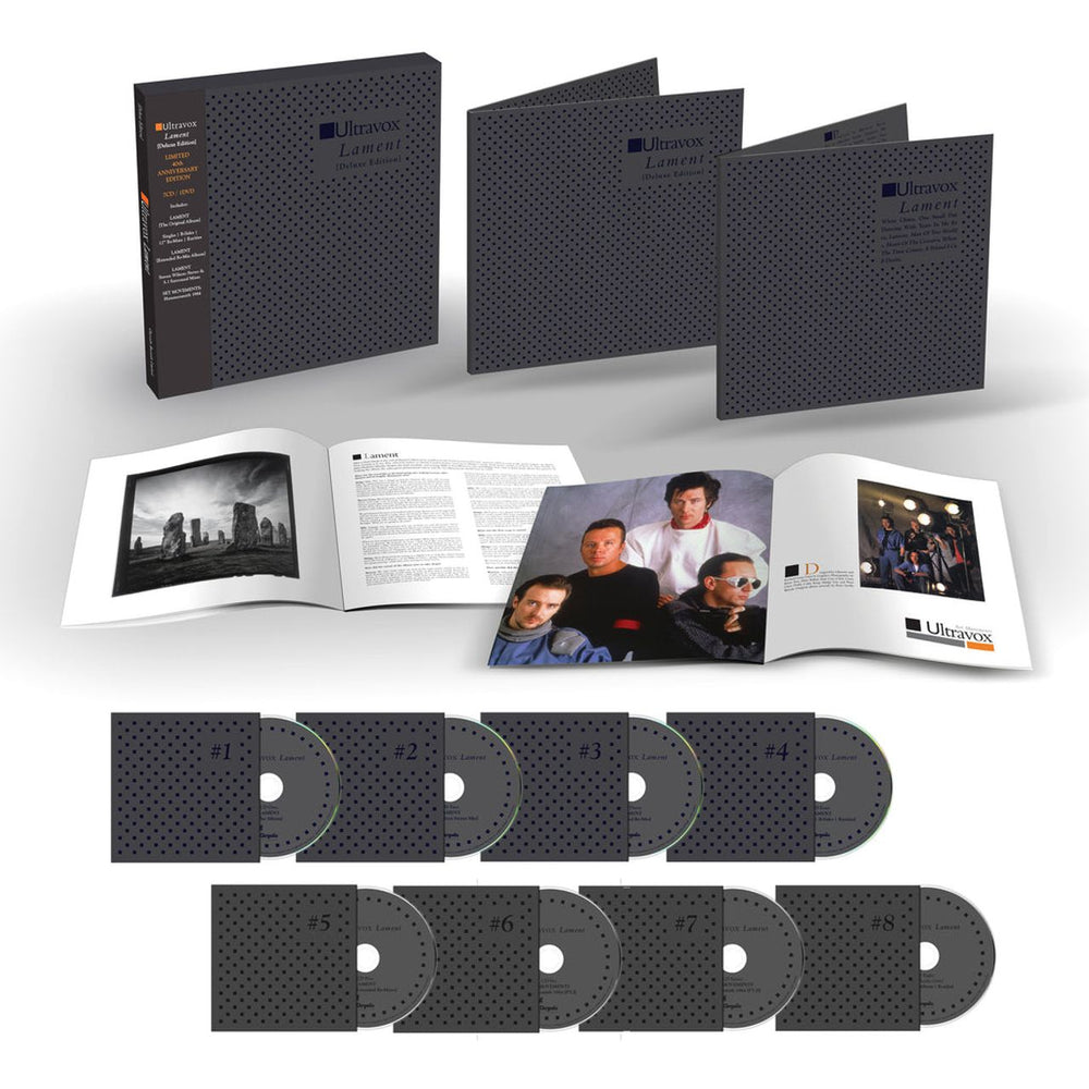 Ultravox Lament - Deluxe Edition 40th Anniversary 7CD/1DVD Box Set - Sealed UK CD Album Box Set VOXDXLA845815