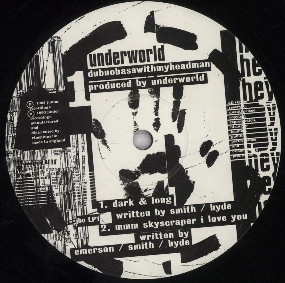 Underworld Dubnobasswithmyheadman - VG UK 2-LP vinyl record set (Double LP Album) UDW2LDU836319