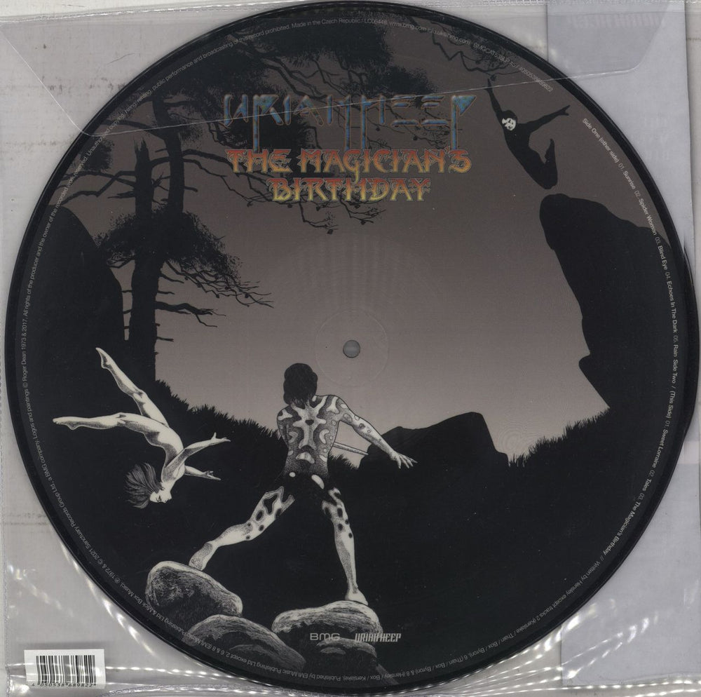 Uriah Heep The Magician's Birthday UK picture disc LP (vinyl picture disc album) 4050538689822