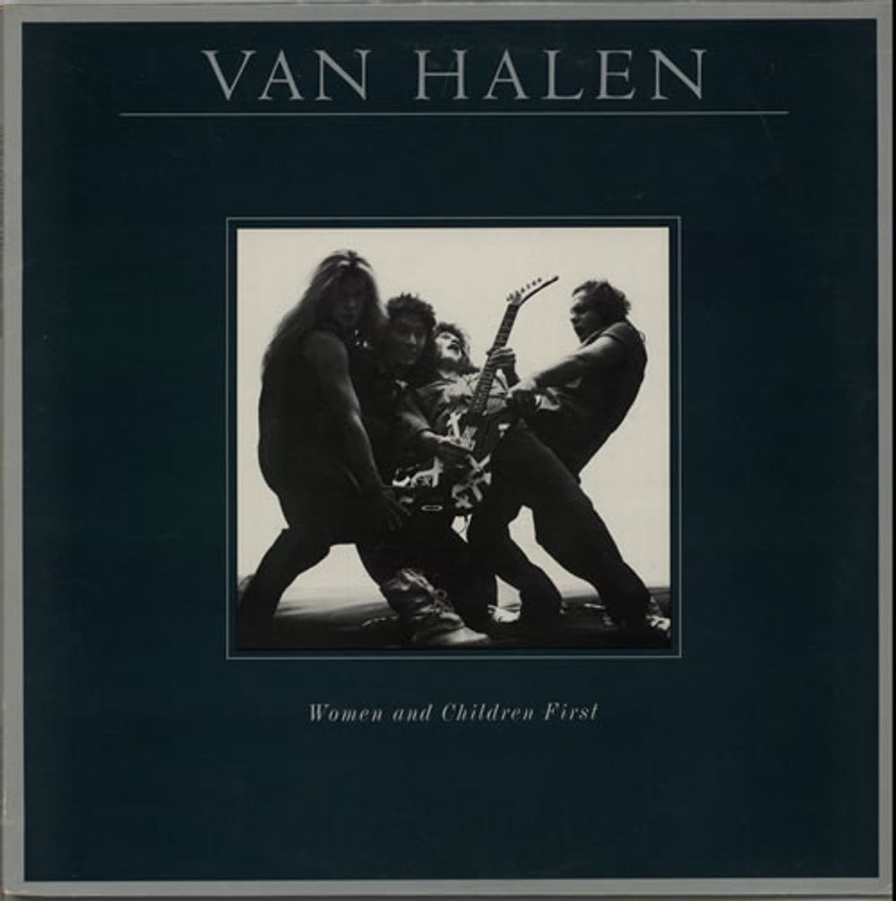 Van Halen Women And Children First UK vinyl LP album (LP record) K56793