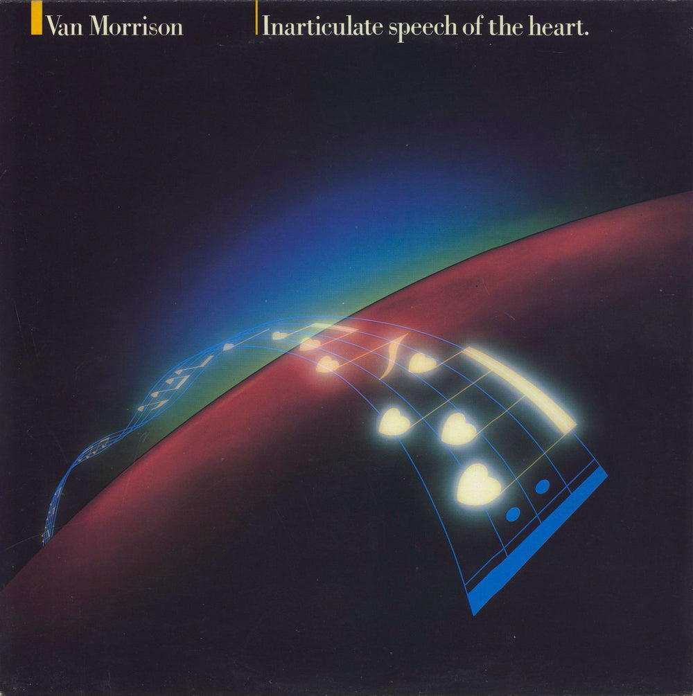 Van Morrison Inarticulate Speech Of The Heart French vinyl LP album (LP record) 811140-1