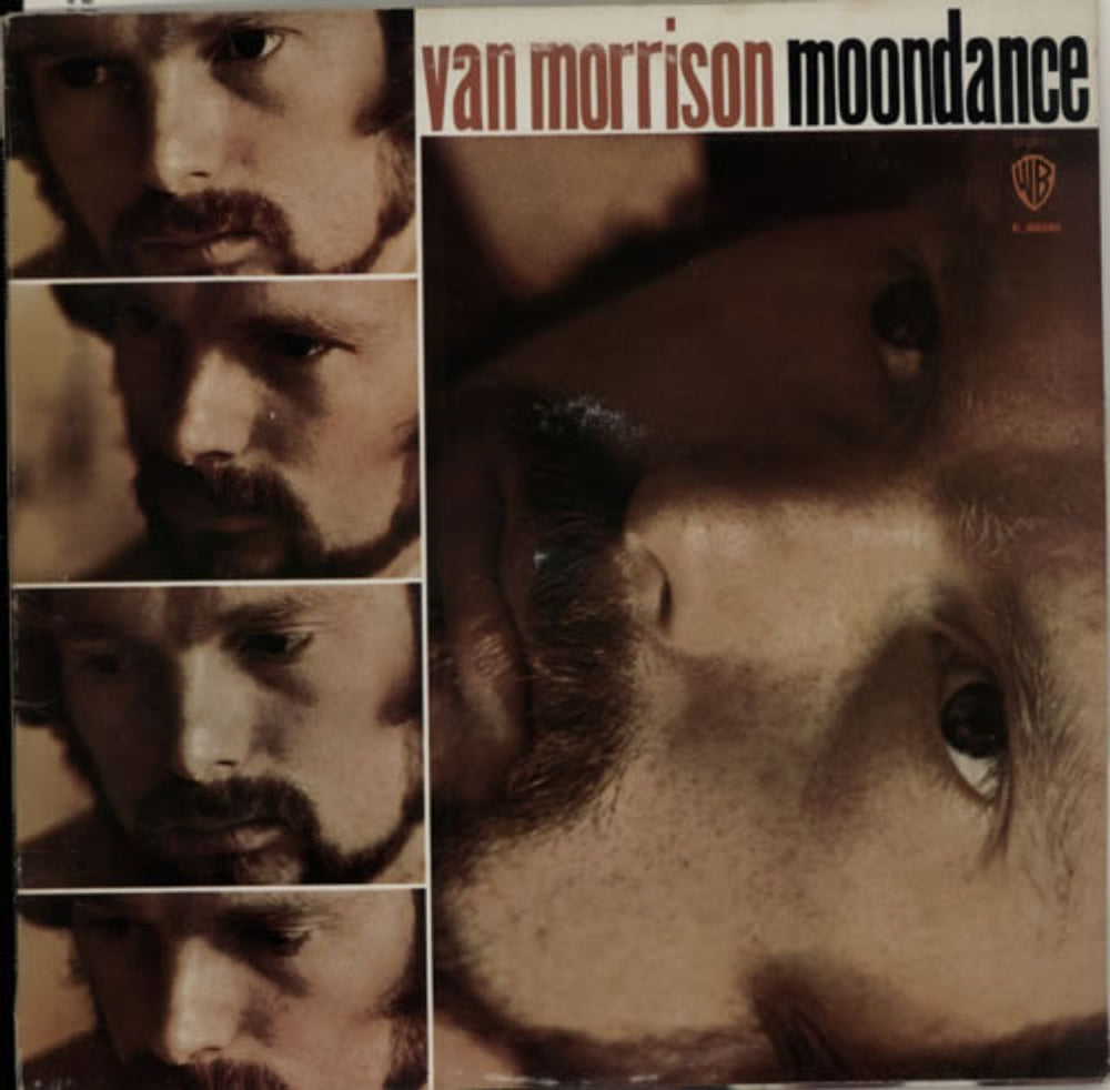 Van Morrison Moondance - 80s UK vinyl LP album (LP record) K46040