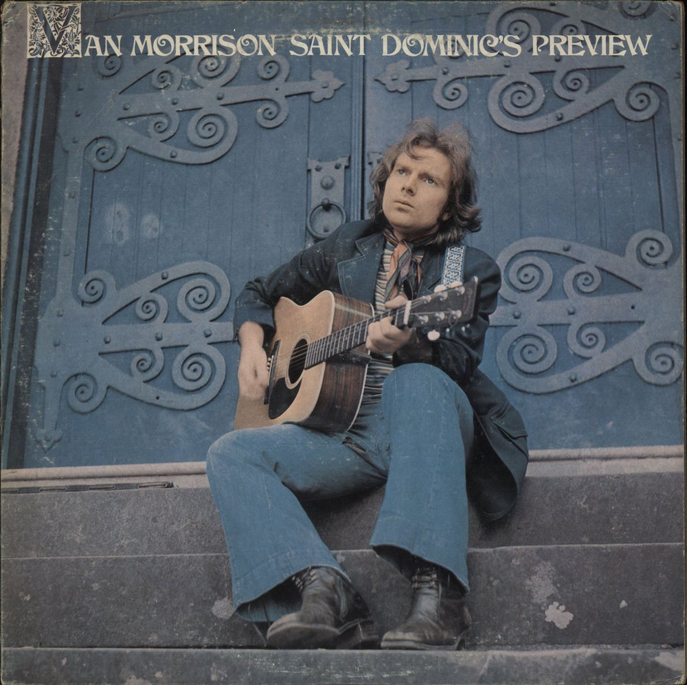 Van Morrison Saint Dominic's Preview + Insert US vinyl LP album (LP record) BS2633