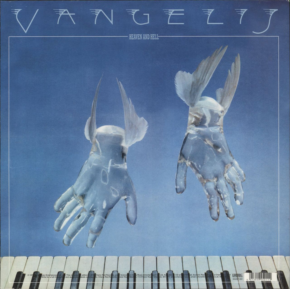 Vangelis Heaven And Hell UK vinyl LP album (LP record) 035627114816