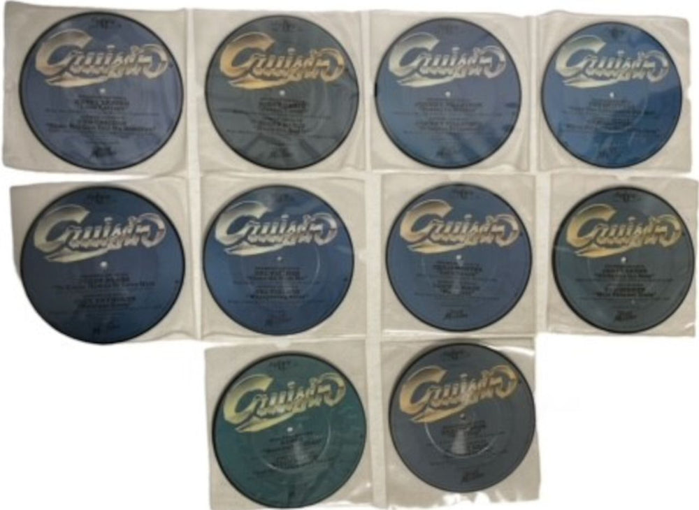 Various-50s/Rock & Roll/Rockabilly Cruisin Series - Set of 10 Picture Discs UK 7" vinyl picture disc (7 inch picture disc single)