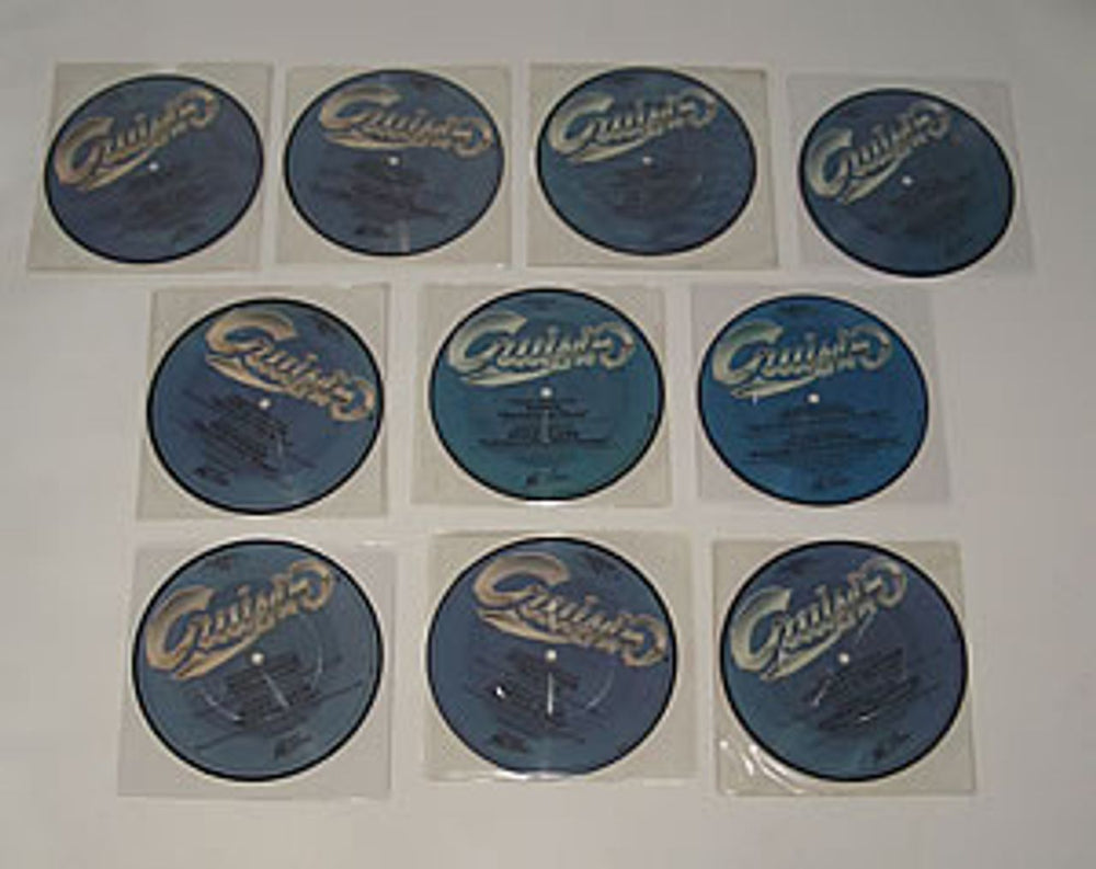 Various-50s/Rock & Roll/Rockabilly Cruisin Series - Set of 10 Picture Discs UK 7" vinyl picture disc (7 inch picture disc single) 50V7PCR358549