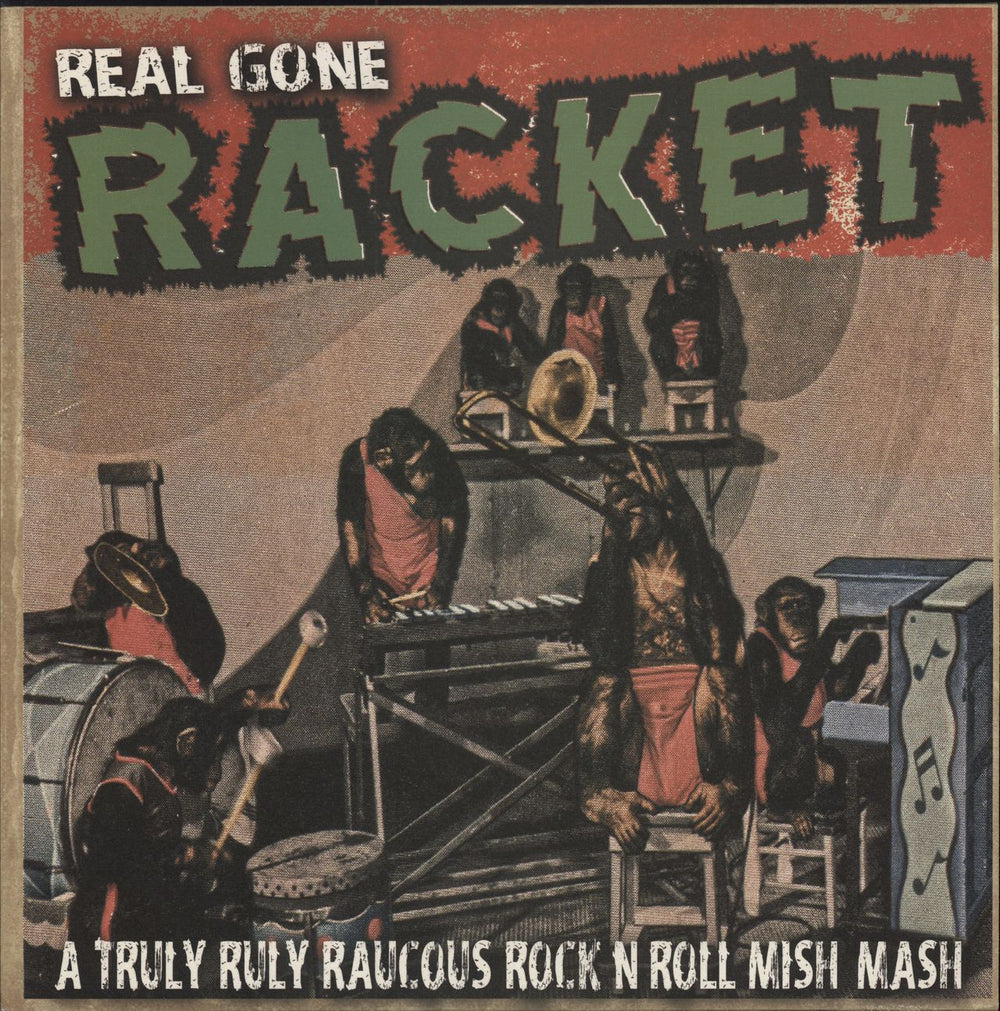 Various-50s/Rock & Roll/Rockabilly Real Gone Racket UK vinyl LP album (LP record) DOB-001