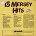 Various-60s & 70s 15 Mersey Hits UK vinyl LP album (LP record)