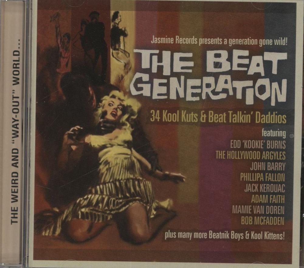 Various-60s & 70s The Beat Generation (34 Kool Kuts & Beat Talkin’ Daddios) UK CD album (CDLP) JASCD944