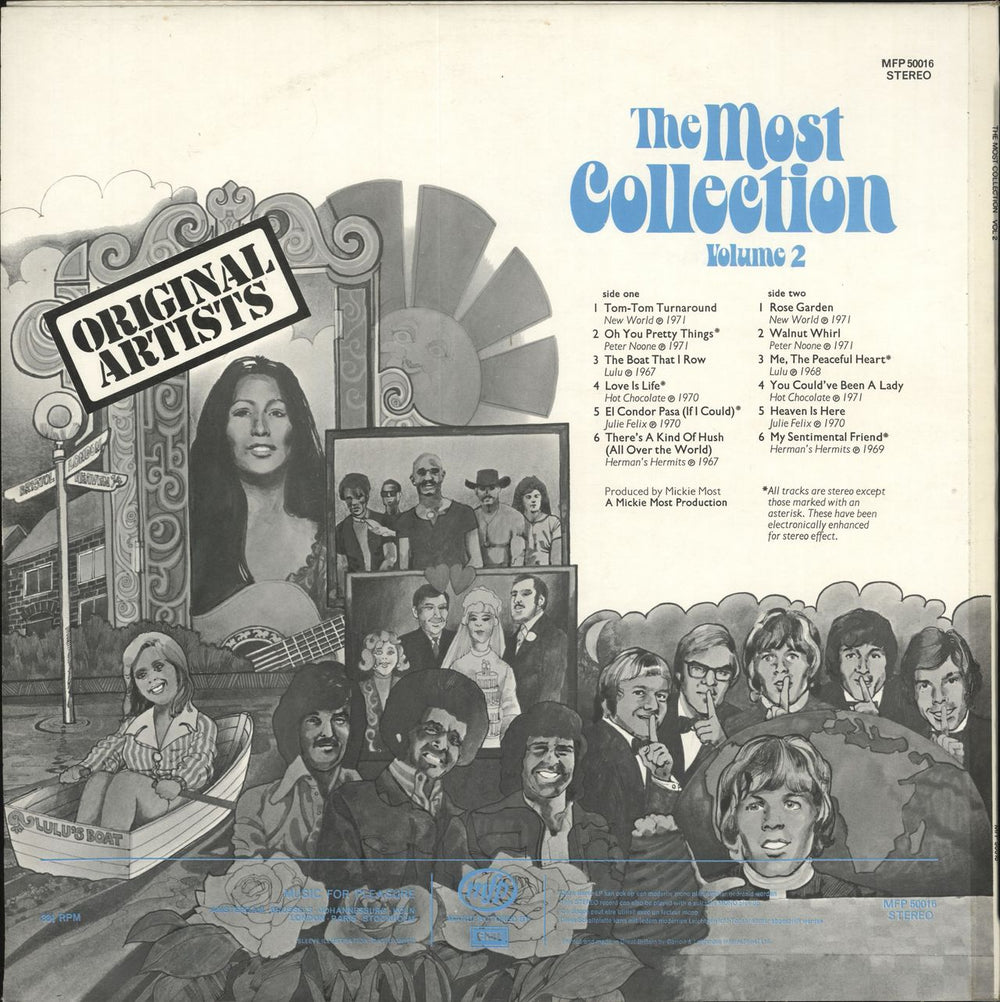 Various-60s & 70s The Most Collection Volume 2 UK vinyl LP album (LP record)