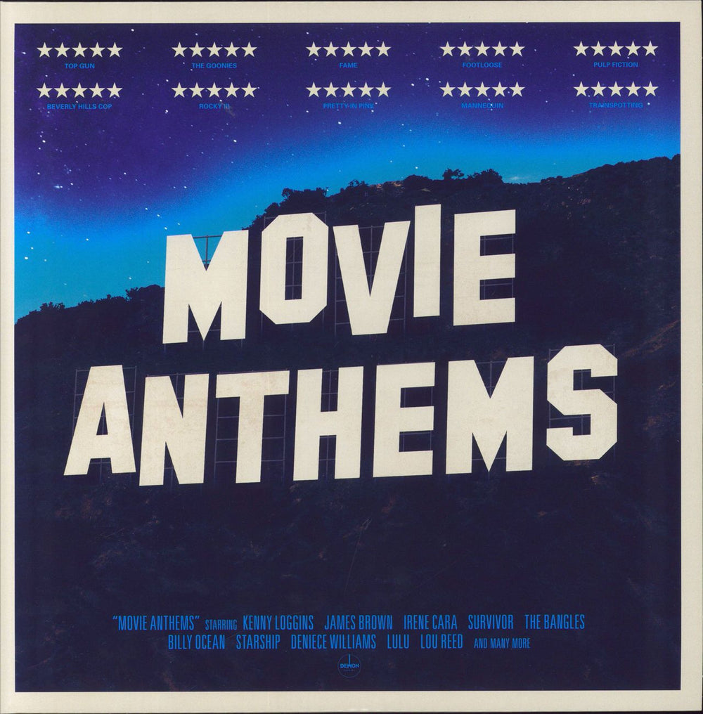 Various Artists Movie Anthems UK 2-LP vinyl record set (Double LP Album) B0734V4H4J