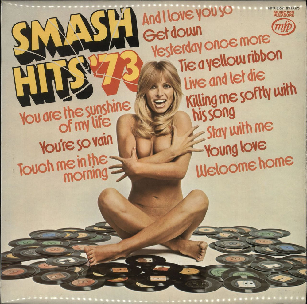 Various Artists Smash Hits '73 UK vinyl LP album (LP record) MFP50097