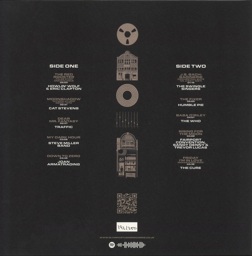 Various Artists Sonic Highlights Volume One: From The Olympic Sound Studios 1966-2009- 180g - Numbered UK vinyl LP album (LP record)