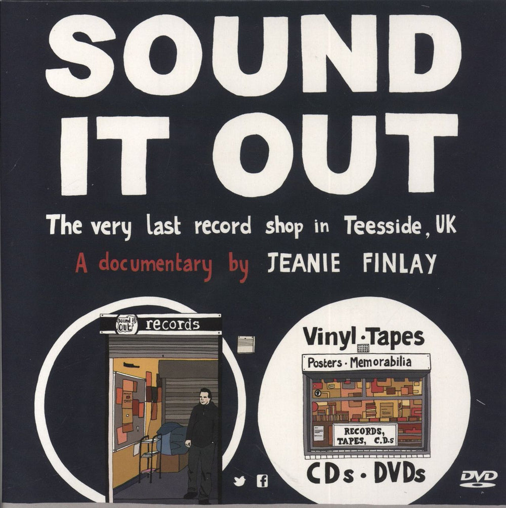 Various Artists Sound It Out - Blue Vinyl + DVD UK 7" vinyl single (7 inch record / 45) GLIMMER002