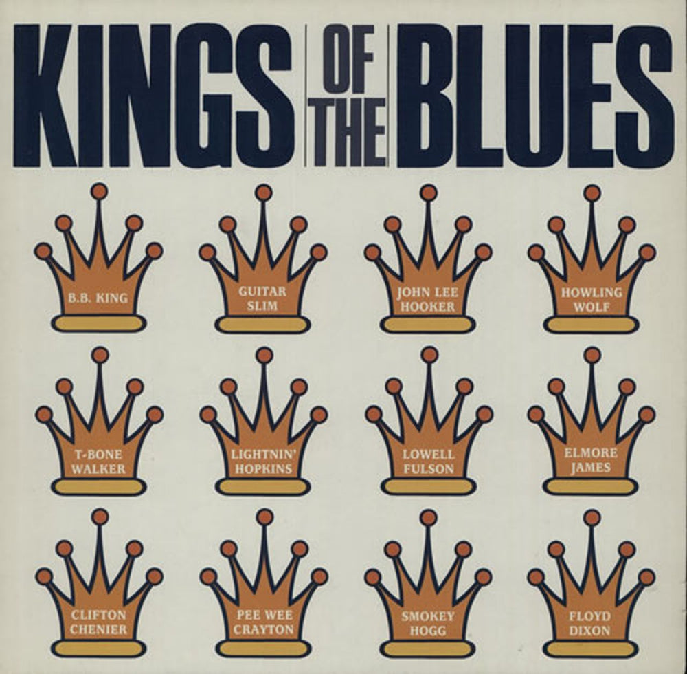 Various-Blues & Gospel Kings Of The Blues UK vinyl LP album (LP record) CH276