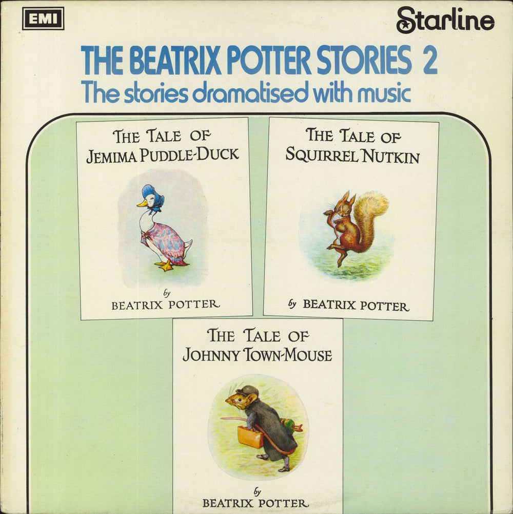 Various-Childrens The Beatrix Potter Stories 1 & 2 UK 2-LP vinyl record set (Double LP Album)