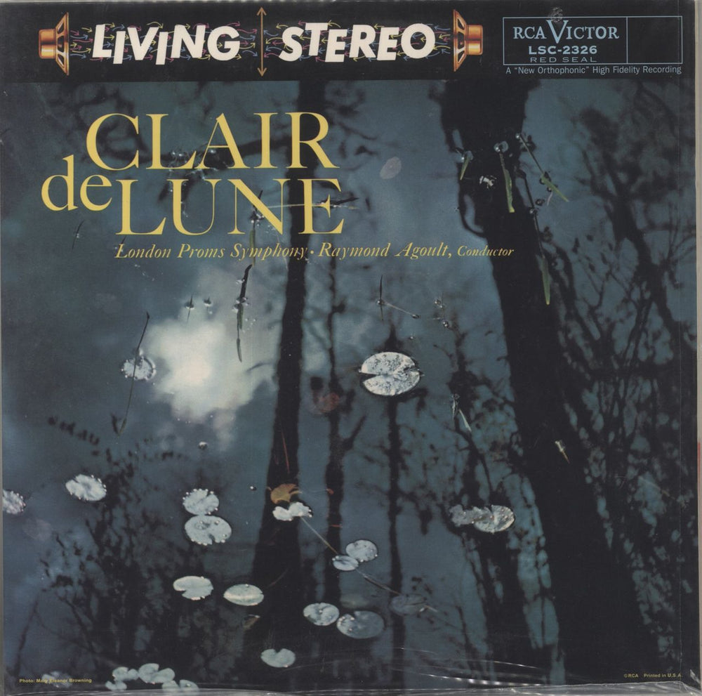 Various-Classical & Orchestral Clair De Lune - 180gm US vinyl LP album (LP record) LSC-2326
