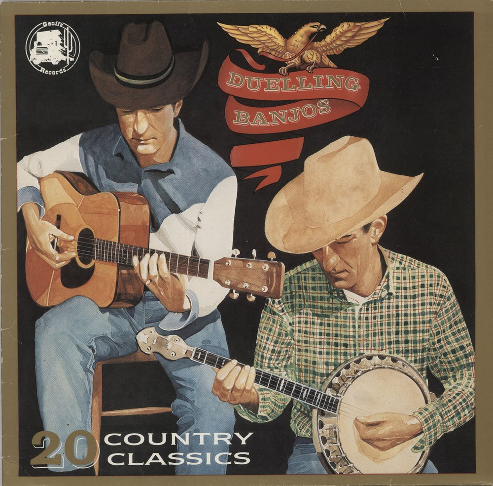 Various-Country Duelling Banjos 20 Country Classics German vinyl LP album (LP record) PLAT002