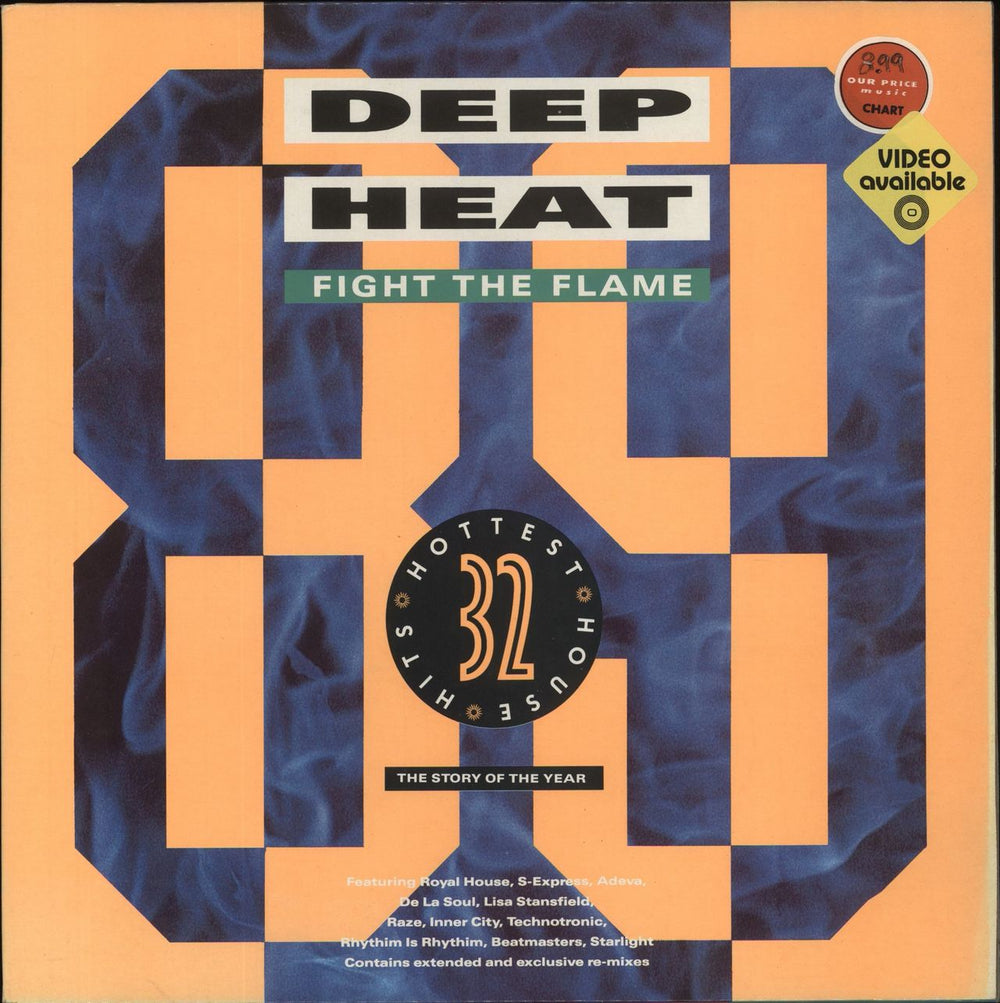 Various-Dance Deep Heat 89 UK 2-LP vinyl record set (Double LP Album) STAR2380
