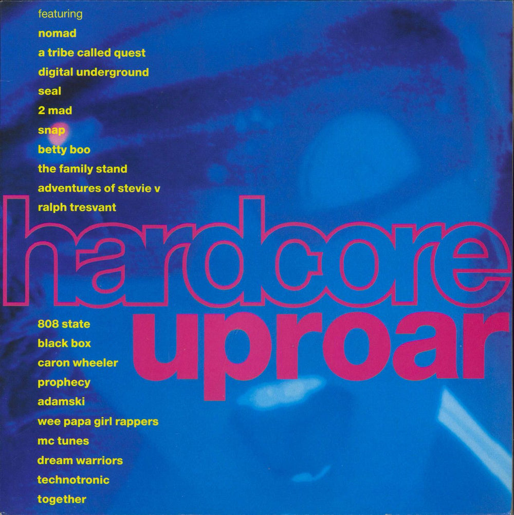 Various-Dance Hardcore Uproar UK vinyl LP album (LP record) DINTV20