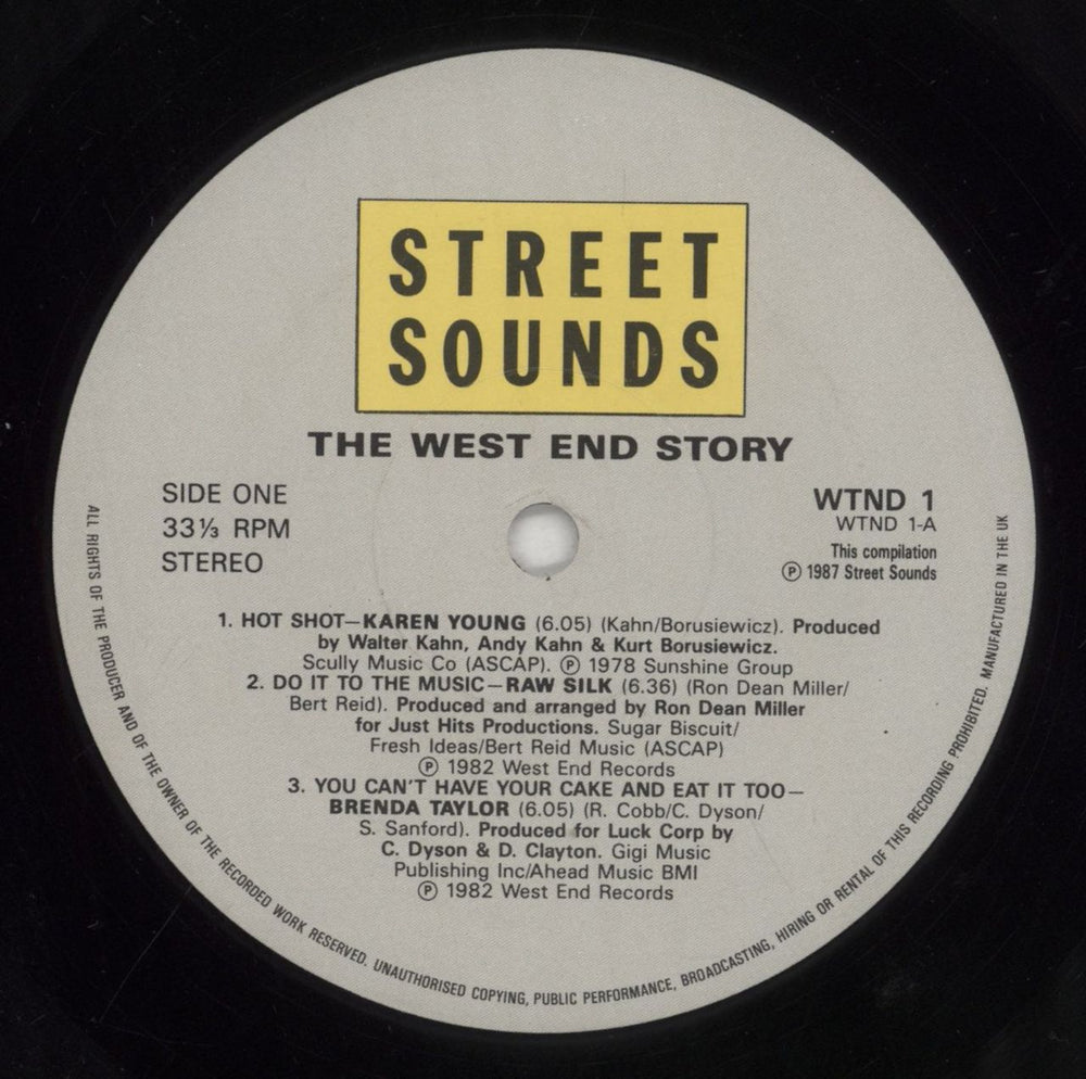 Various-Dance West End Story UK 2-LP vinyl record set (Double LP Album) D.V2LWE460627