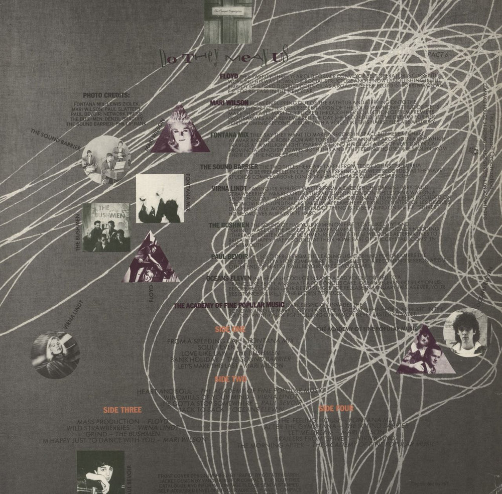 Various-Indie Do They Mean Us UK 2-LP vinyl record set (Double LP Album)