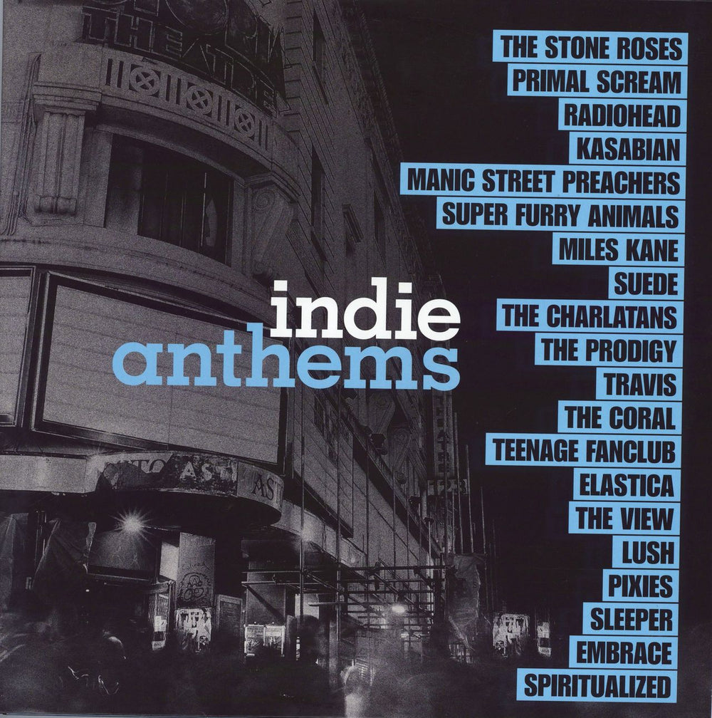Various-Indie Indie Anthems UK 2-LP vinyl record set (Double LP Album) DEMRECOMP004