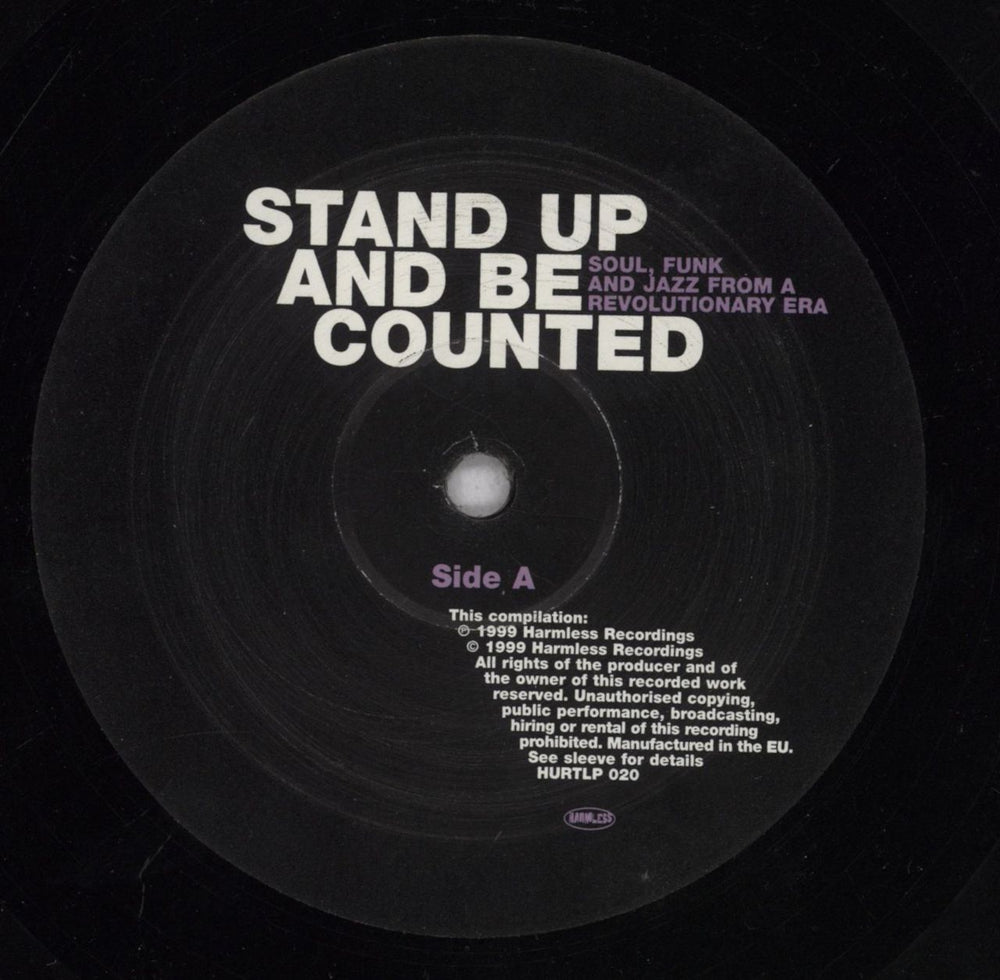 Various-Jazz Stand Up And Be Counted (Soul, Funk And Jazz From A Revolutionary Era) UK 2-LP vinyl record set (Double LP Album) V-J2LST840783