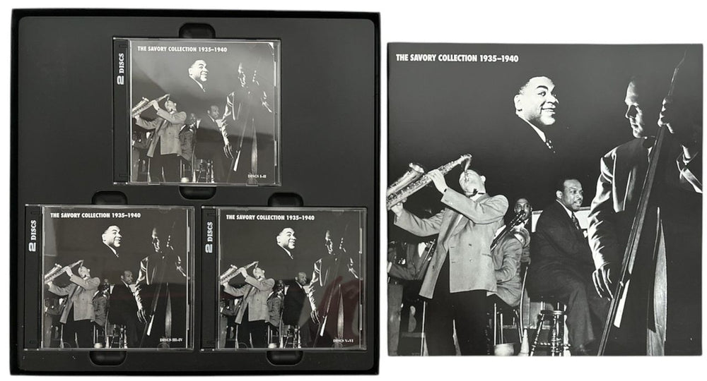 Various-Jazz The Savory Collection 1935-1940 US 6-CD album set V-J6CTH861539