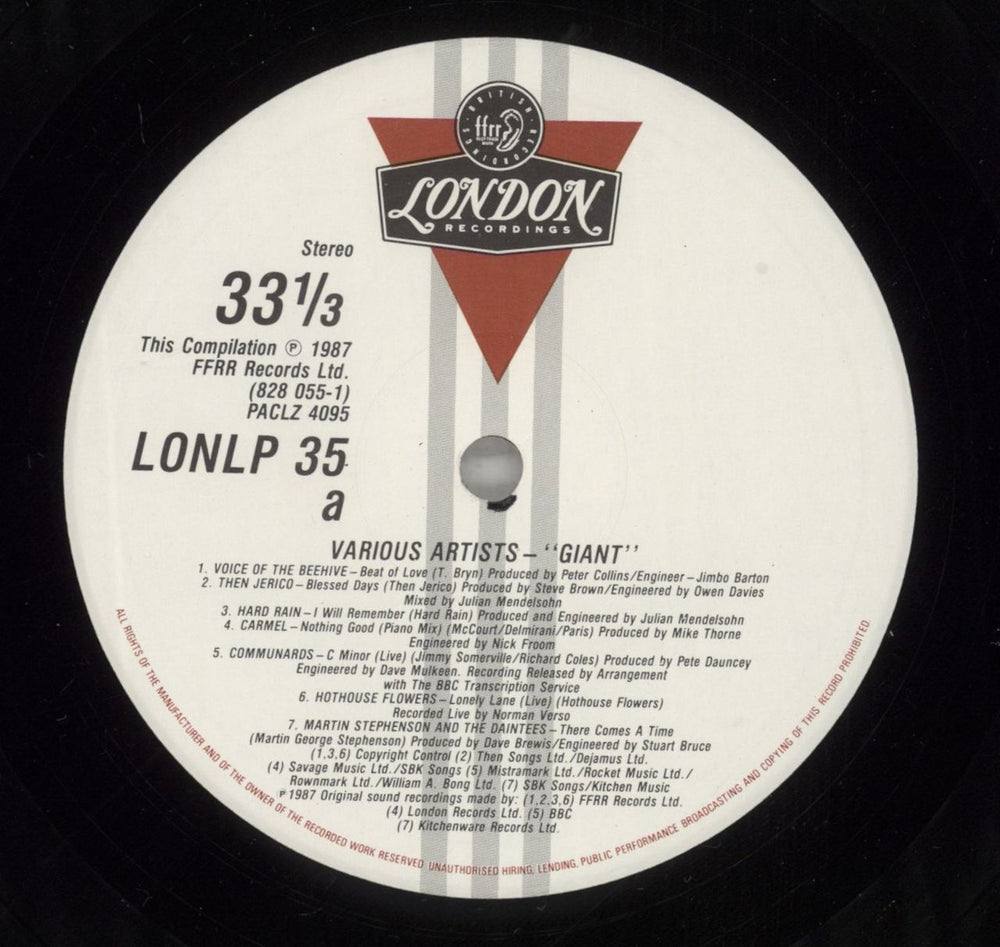 Various-Pop Giant Dutch vinyl LP album (LP record) 7VALPGI517735