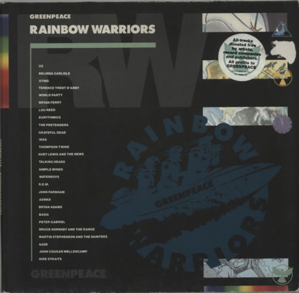 Various-Pop Rainbow Warriors German 2-LP vinyl record set (Double LP Album) PL74065[2]