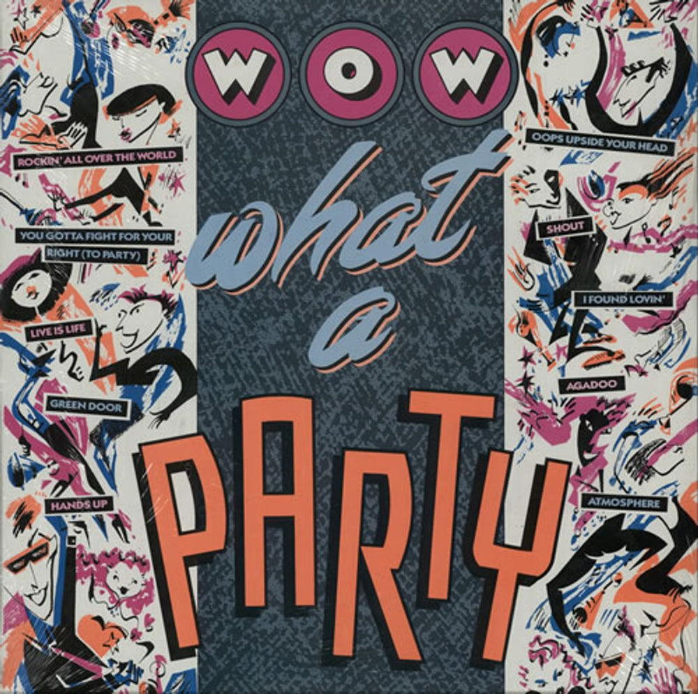 Various-Pop Wow What A Party UK 2-LP vinyl record set (Double LP Album) NE1388