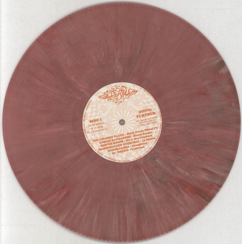 Various-Prog & Psych A Psychedelic Psauna - Coloured Vinyl - Numbered UK 2-LP vinyl record set (Double LP Album) 5021289700516