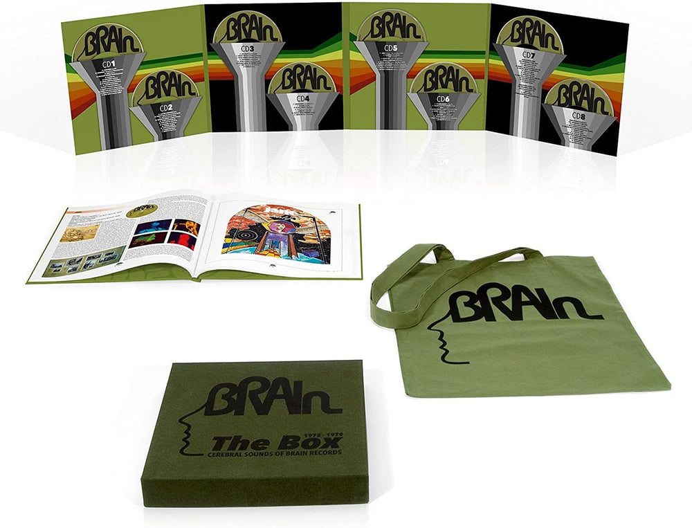 Various-Prog & Psych The Brain Box - Cerebral Sounds Of Brain Records 1972-1979 German CD Album Box Set LSDDXTH768083