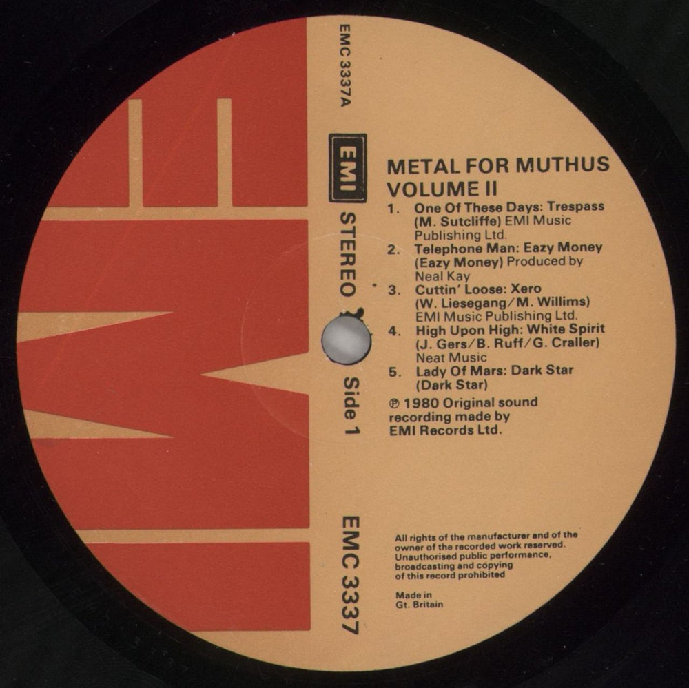 Various-Rock & Metal Metal For Muthas Volume II - EX UK vinyl LP album (LP record) RVALPME861295