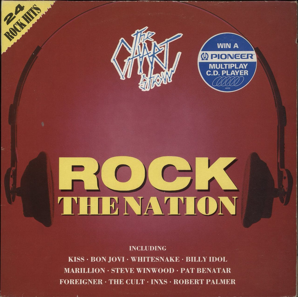 Various-Rock & Metal Rock The Nation UK 2-LP vinyl record set (Double LP Album) ADD2