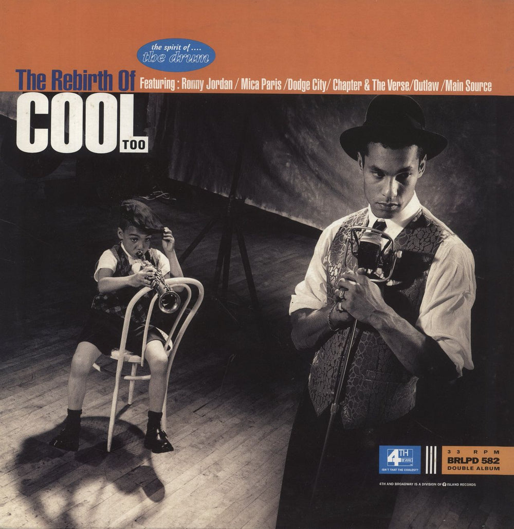 Various-Soul & Funk The Rebirth Of Cool Too UK 2-LP vinyl record set (Double LP Album) BRLPD582