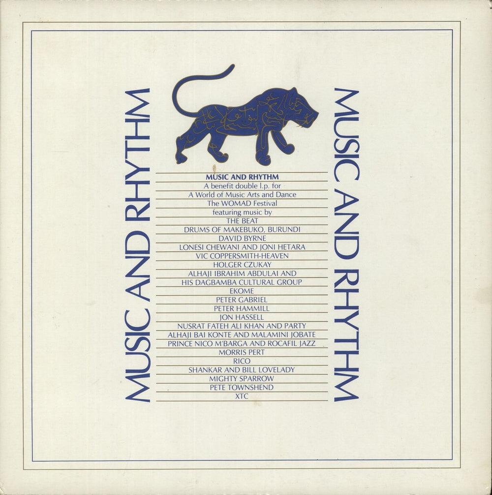 Various-World Music Music And Rhythm US 2-LP vinyl record set (Double LP Album) PVC201