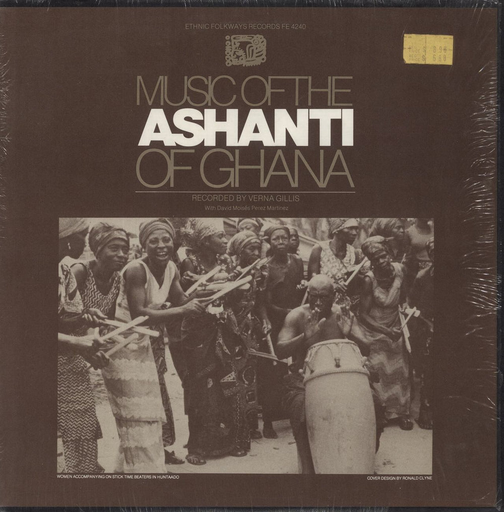 Various-World Music Music Of The Ashanti Of Ghana US vinyl LP album (LP record) FE4240