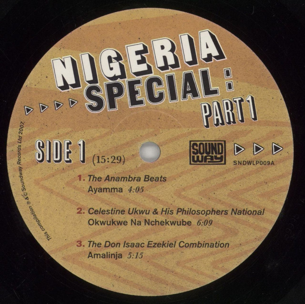 Various-World Music Nigeria Special: Part 1 [Modern Highlife, Afro-Sounds & Nigerian Blues 1970-76] - 180g UK 2-LP vinyl record set (Double LP Album) VRW2LNI854139