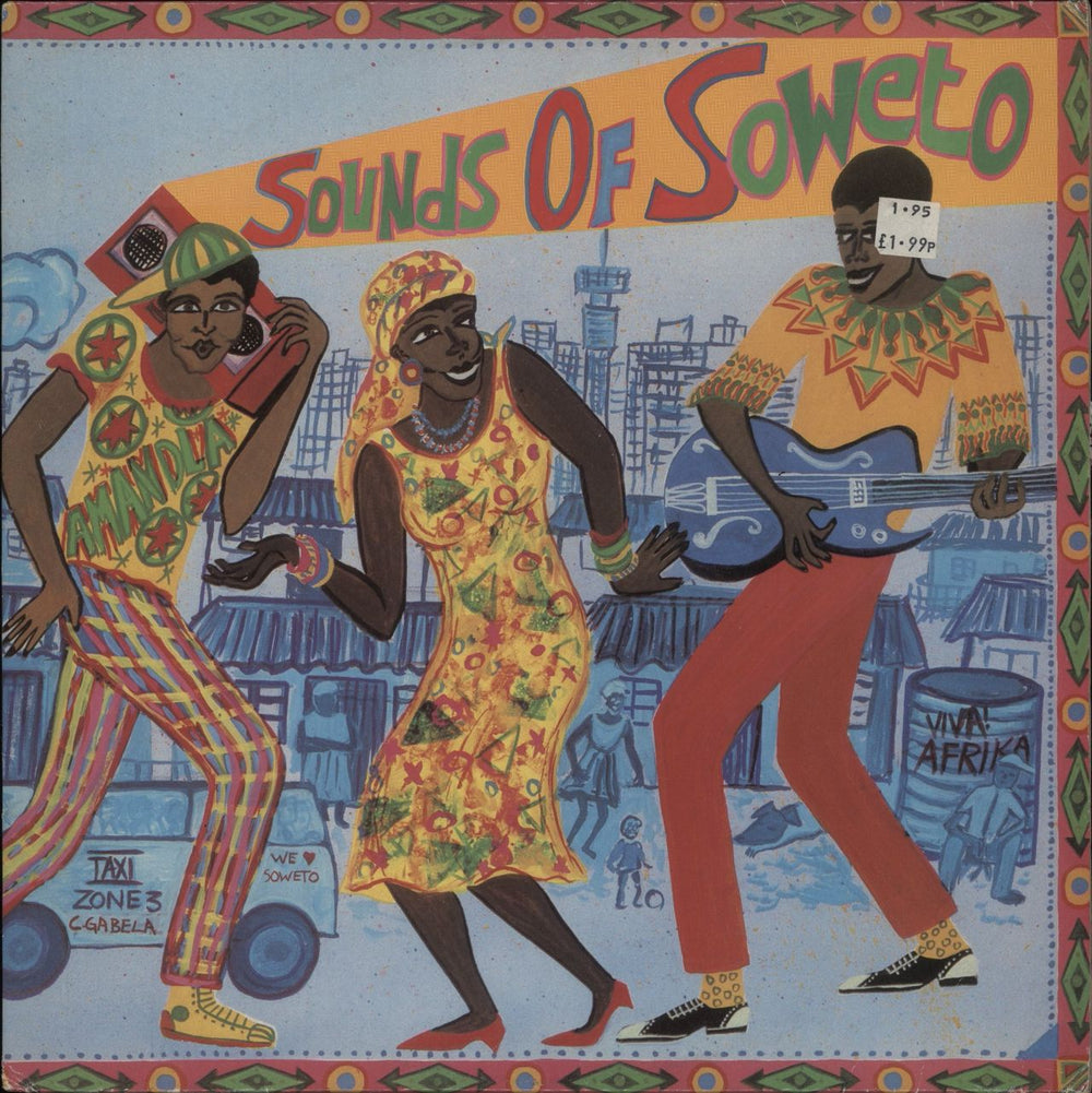 Various-World Music Sounds Of Soweto Spanish 2-LP vinyl record set (Double LP Album) 1682407383