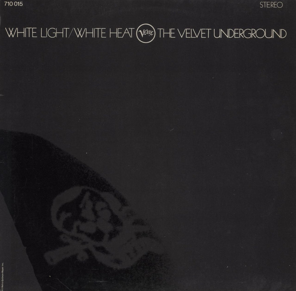 Velvet Underground White Light/White Heat German vinyl LP album (LP record) 710015